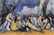 Paul Cezanne Les grandes Baigneuses oil painting artist